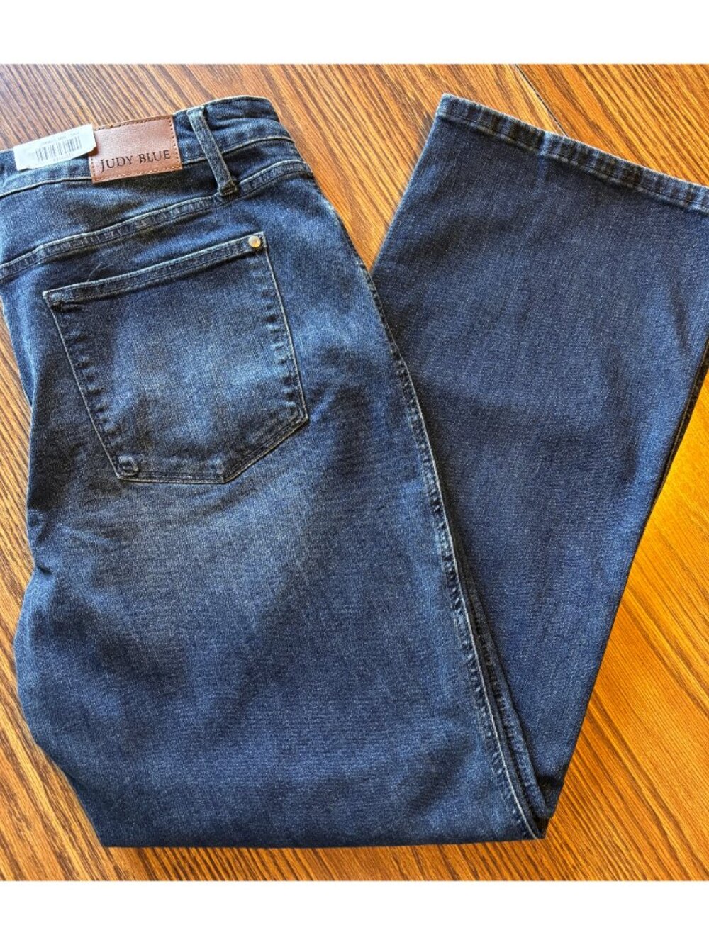 NWT July Blue Mid Rise Straight Leg Jeans